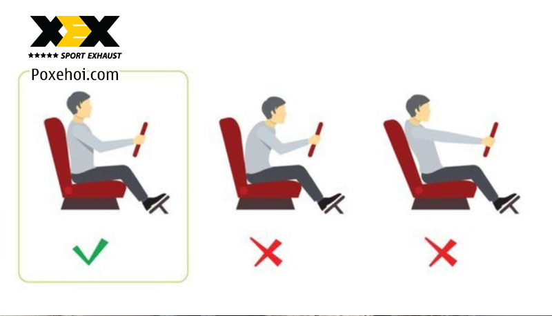 Chỉnh ghế lái ô tô đúng cách