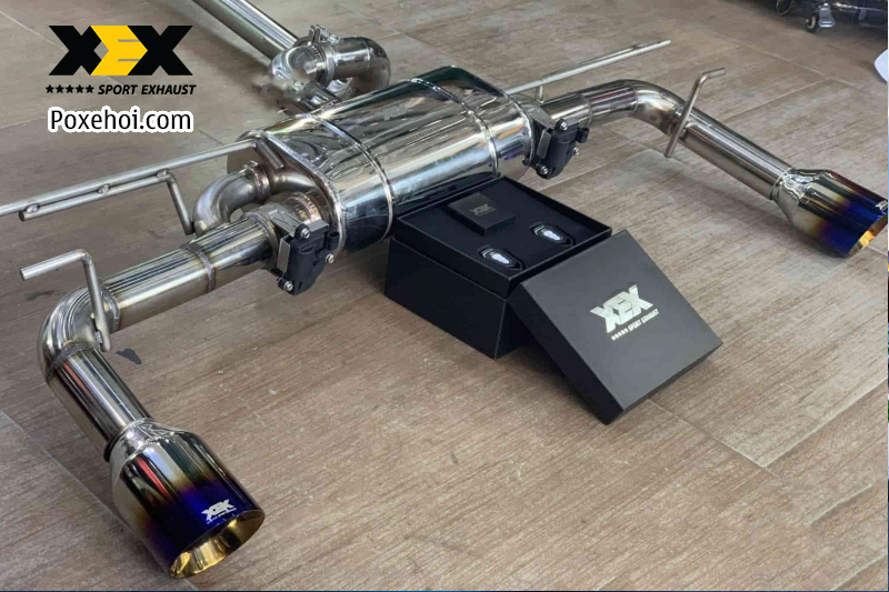 Độ pô giúp xe thay đổi âm thanh mỗi khi vận hành