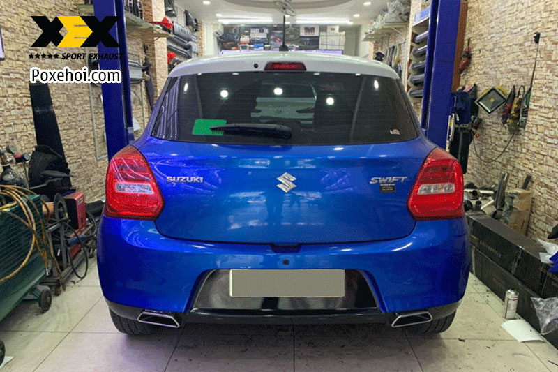 Độ pô cho Suzuki Swift