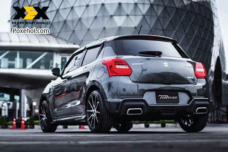 Các cách độ pô cho Suzuki Swift