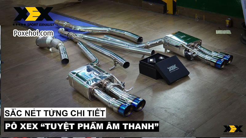 Độ pô XEX Sport cho Suzuki Swift